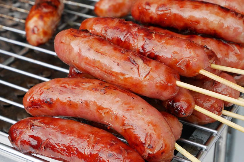 Pork sausages as sold in Taiwan   not the ones found infected. Photo: 123RF