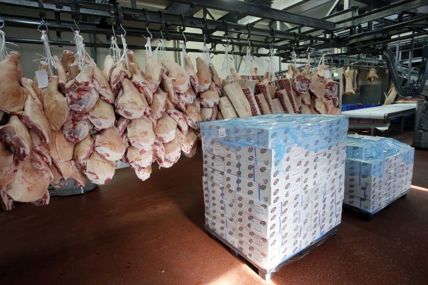 2017 will see record pork volume shipped to China. Photo: Bert Jansen