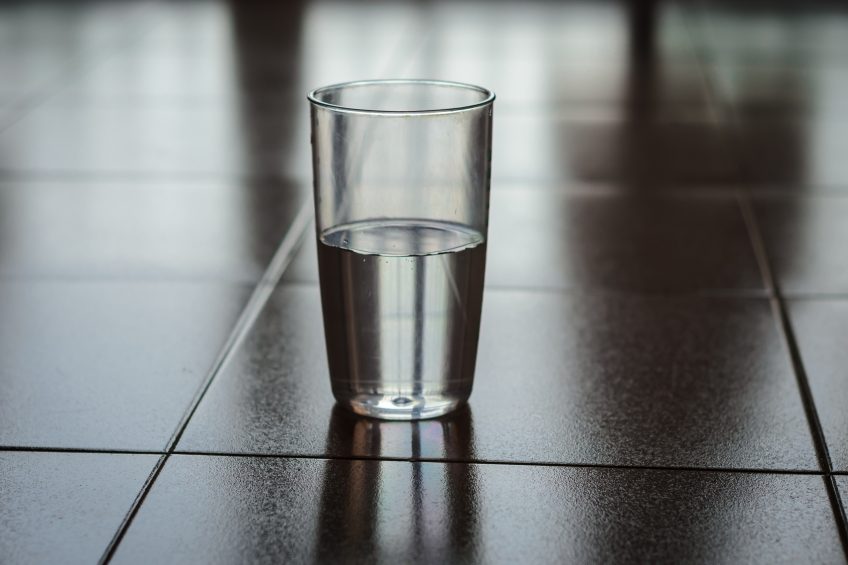 Half full or half empty? It depends how you look at it. Photo: Shutterstock