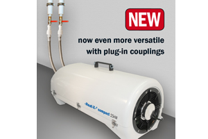 Heat-X compact - ideal for use as a heat exchanger or as a hot water torpedo heater.
