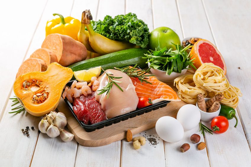 Human diets need to contain a variety of different ingredients and sources. Canada s Food Guide recently emphasised the consumption of more plant-based proteins. Photo: Shutterstock