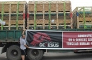 Genesus ships purebreds to Humane Farming, China