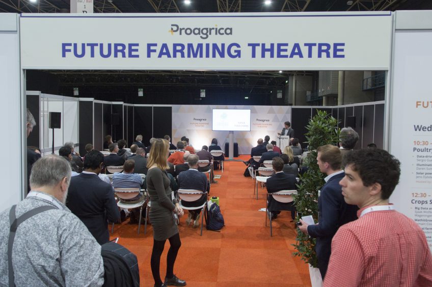 Impression of last year s edition of the Future Farming Theatre, organised by Proagrica. Photo: Koos Groenewold