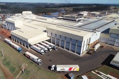 The enlarged factory of Aurora in Chapecó. Photo: Daniel Azevedo