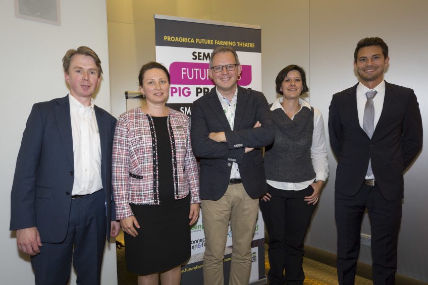 Smart farming pig seminar showcases new innovations. Photo: Koos Groenewold