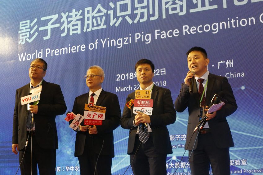 The facial recognition tool was launched at a press conference in Guangzhou, China. Photo: Henk Riswick