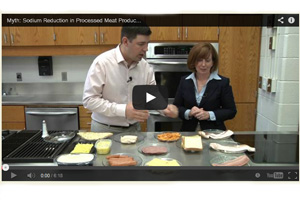 Video: Myths about sodium in processed meat products