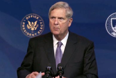 Tom Vilsack, when he was announced as agriculture secretary by president elect Joe Biden in December 2020.  - Photo: ANP/CNP/Polaris