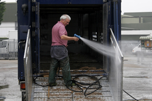 Help for pig producers - cleaning and disinfection