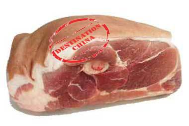 British pork directly to China