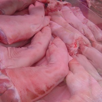 Deeper pork colour could indicate better meat