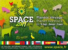 France’s annual livestock show SPACE celebrates 25th edition