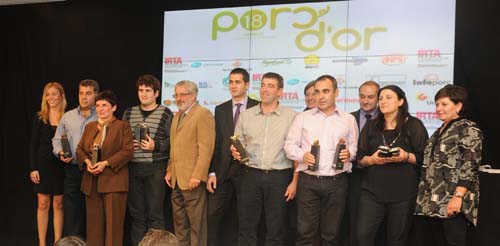 Semen Cardona’s customers – big winners at the Porc d’Or 2011