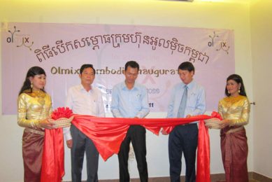 Olmix Cambodia representative office opened in Cambodia