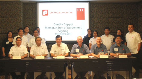 San Miguel Foods Inc. and PIC announce expansion of strategic partnership