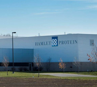 Piglet nutrition company Hamlet Protein opens plant in the US
