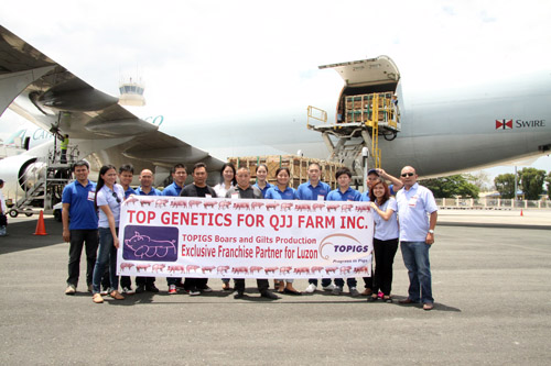 Topigs Philippines and QJJ Group build genetics base