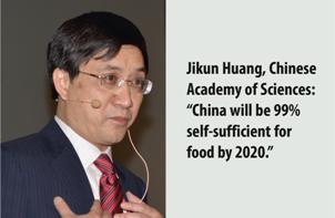 China – heading for food self-sufficiency and more