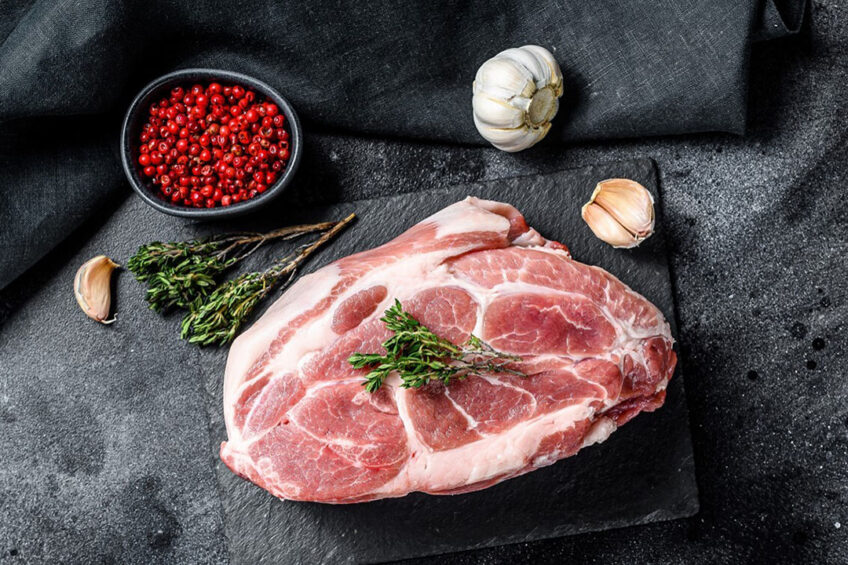 The meat s overall colour and visual appearance are important when judging pork quality. - Photo: Shutterstock