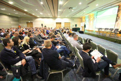 Pig producers ready for the seminar day at the 2016 EPP Congress in Ireland. - Photo: Vincent ter Beek