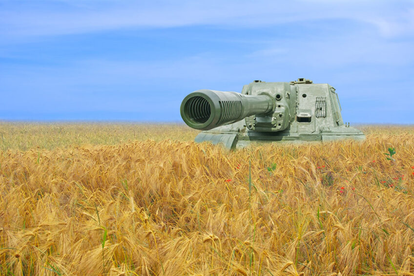 War and agriculture do not go well together. The effects of the war in Ukraine will be felt in commodity prices. - Photo: Shutterstock