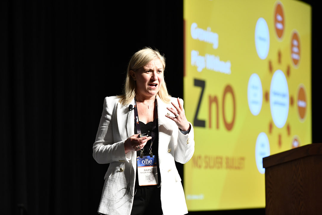 Jules Taylor-Pickard, global gut health director, Alltech, gave her view on a zinc oxide–free future.
