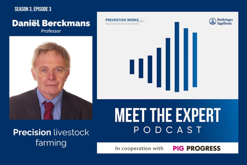 Podcast: Prof Daniël Berckmans on precision livestock farming