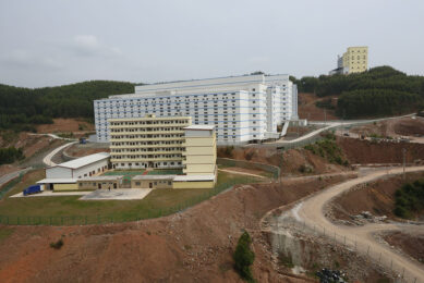 Exterior of Yangxiang, a large Chinese pig producer. Recent market cycles have all pushed the pork industry closer towards consolidation, industrialisation and modernisation. Photo: Henk Riswick